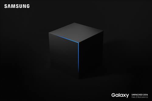 The image shows Samsung Electronics Co.'s invitation released on Feb. 1 2016 for its showcase event of its new flagship smartphone presumably the Galaxy S7