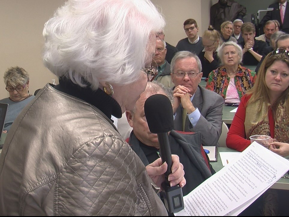 A public hearing was held Monday in New Hanover county for community members to voice their opinion about congressional redistricting