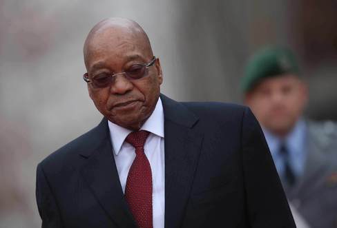 South African President Zuma Visits Berlin