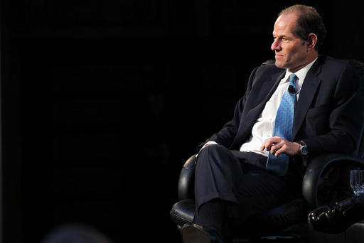 Former New York Governor Eliot Spitzer speaks at a forum on the future of New York on Sept. 16 2010 at the New York Public Library in New York N.Y