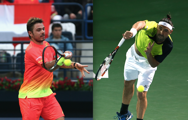 Dubai Duty Free Tennis Championships- Stan Wawrinka vs Marcos Baghdatis