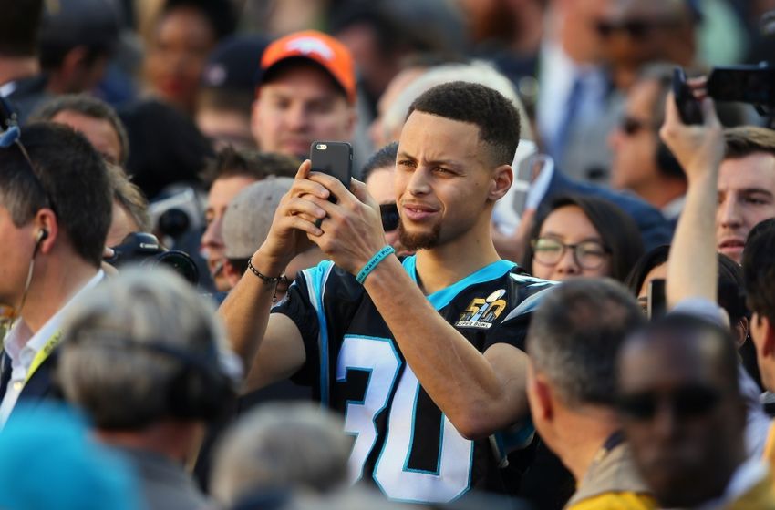 Stephen Curry Takes Panthers Super Bowl Loss in Stride