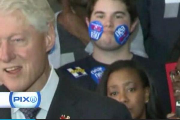 #Stickerkid - The real winner of the Iowa caucuses