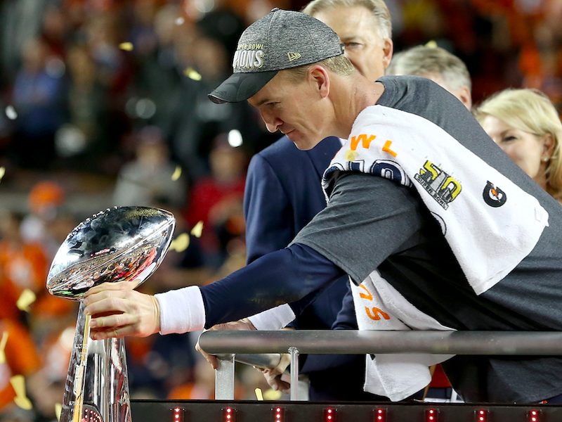 Peyton Manning wins Super Bowl 50