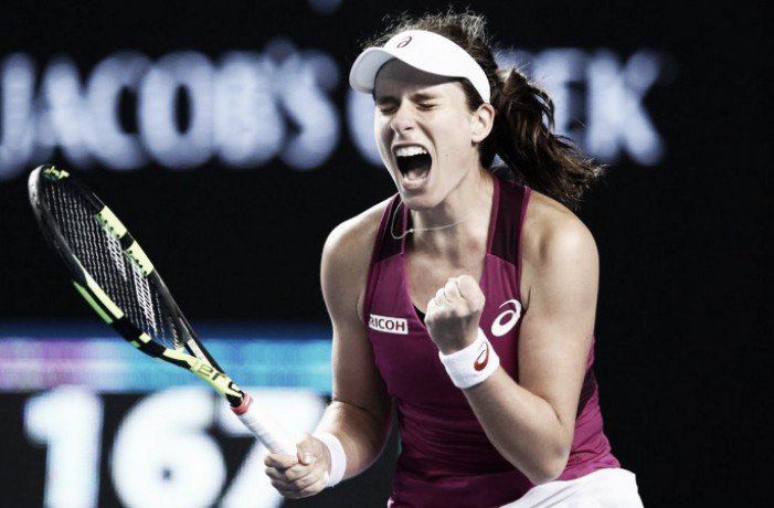 Australian Open 2016 Konta moves into fourth round