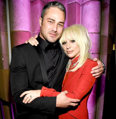 Taylor Kinney and Lady Gaga