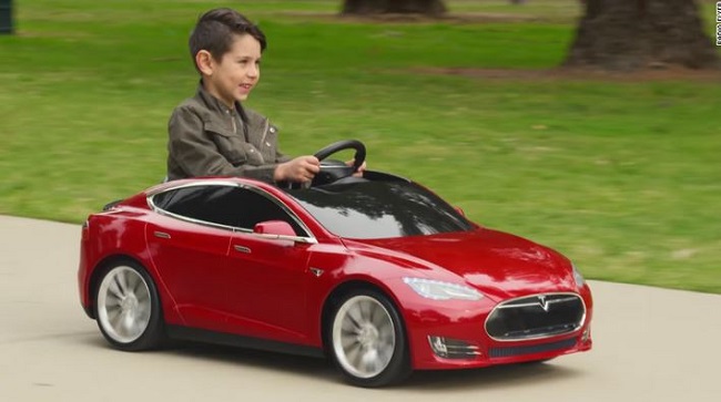 Tesla Toy Car