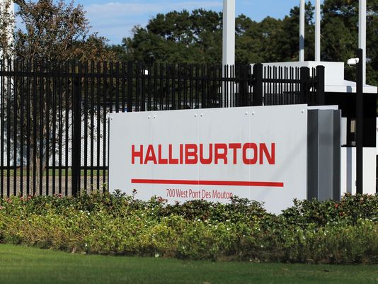 The Halliburton location on Pont des Mouton Road