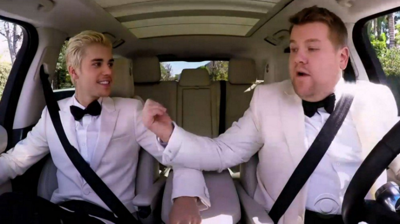 WATCH Justin Bieber and James Corden take part in post Grammys Carpool Karaoke