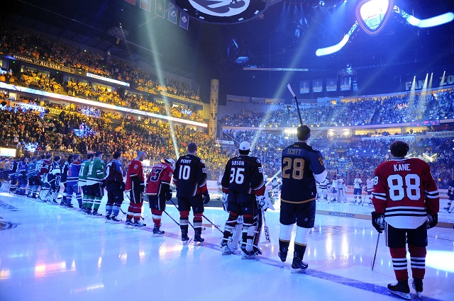 The NHL All Stars are ready to put on a show in Nashville