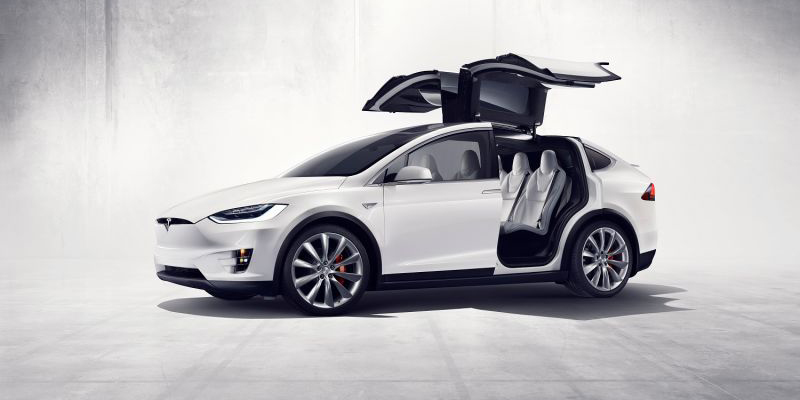 The Tesla Model X is the latest electric car from Tesla Motors