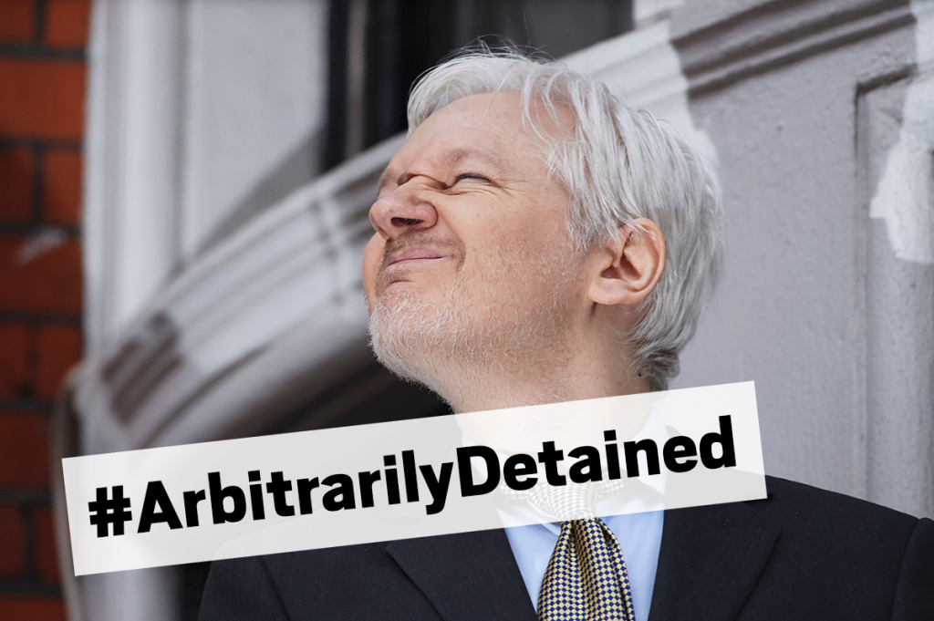 ArbitrarilyDetained Not everyone was sympathetic to Julian Assange