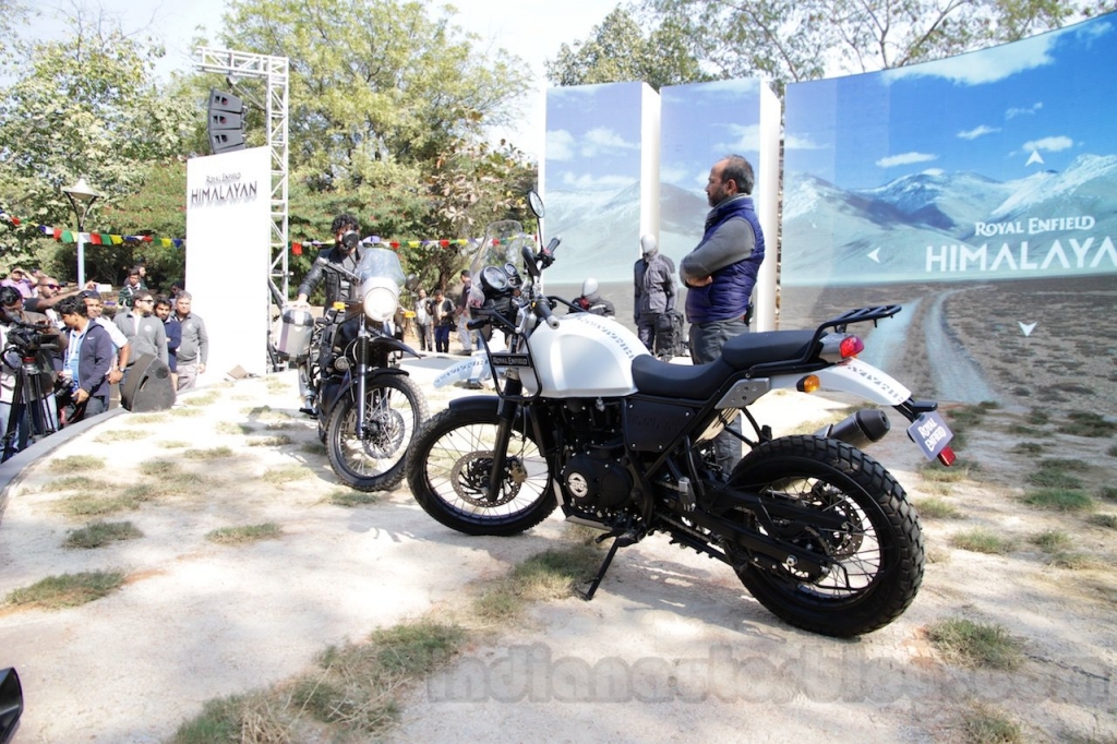 Royal Enfield Himalayan rear quarter unveiled