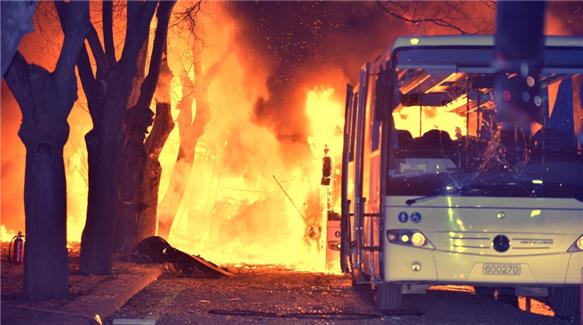 Explosion in Ankara kills at least 28, wounds 61 others