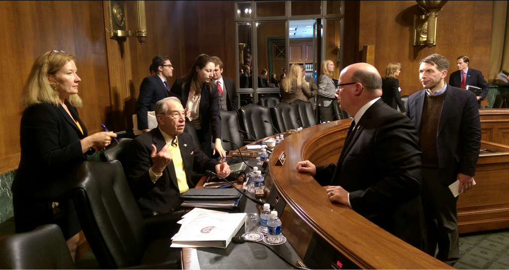 U.S. Senator Chuck Grassley chairs the Senate Judiciary Committee