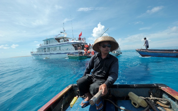 The U.S. Navy conducted a similar exercise in October in which the guided-missile destroyer Lassen sailed close to one of China's man-made islands