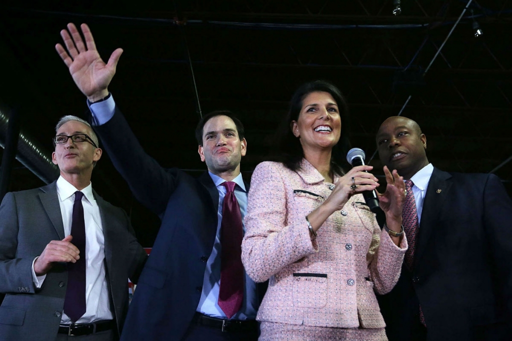 Gov. Haley endorsing Marco Rubio for president today