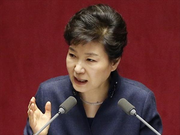 Nuclear ambitions will speed up'regime collapse: President Park fires off warning to North Korea