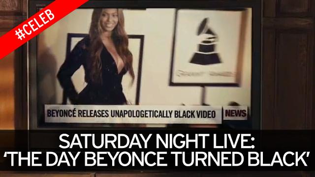 Watch SNL's fake film trailer called 'The Day Beyonce Turned Black&#x27