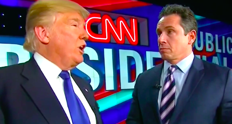 Donald Trump and Chris Cuomo