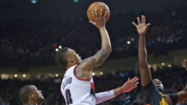 Trail Blazers guard Damian Lillard