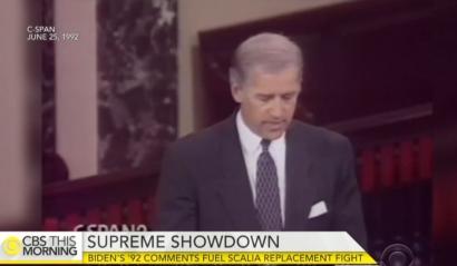 Joe Biden in 1992: Presidents Shouldn't Make SCOTUS Nominations in Election Year