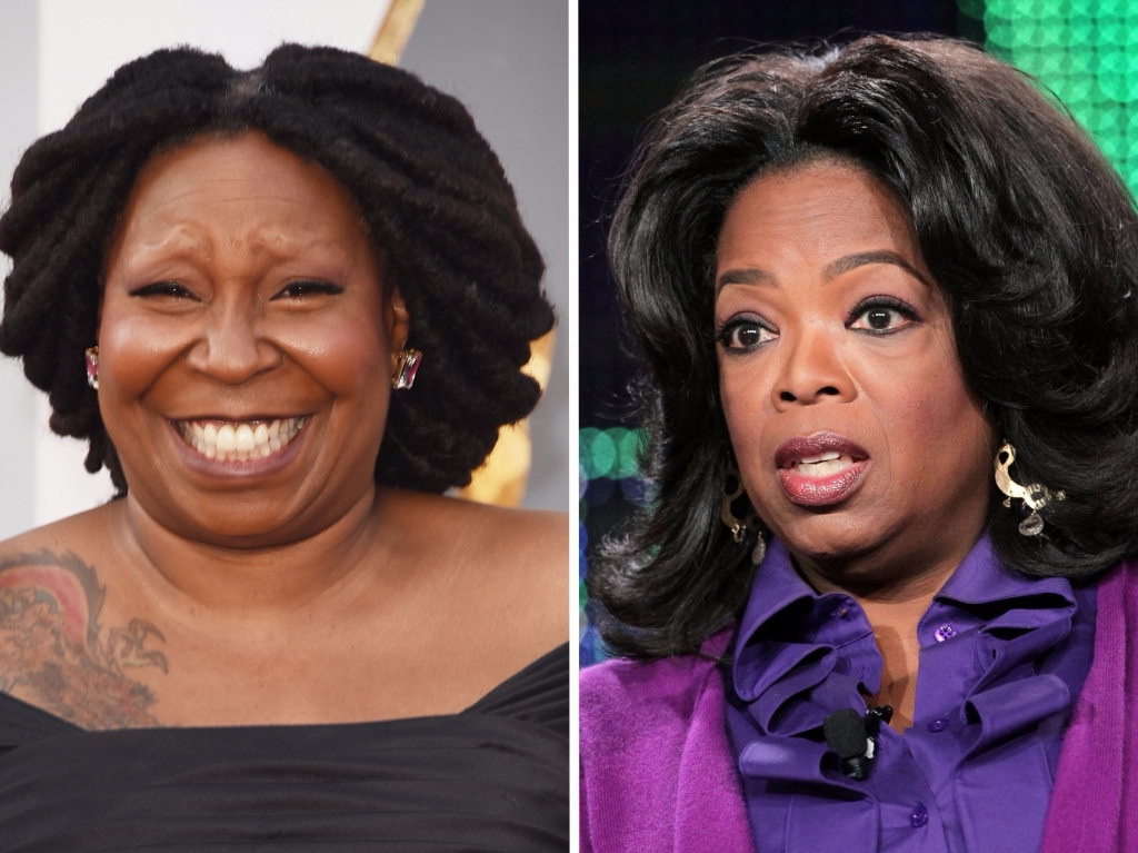 Tweet Mixes Up Whoopi and Oprah on the Red Carpet