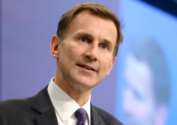 Health secretary Jeremy Hunt