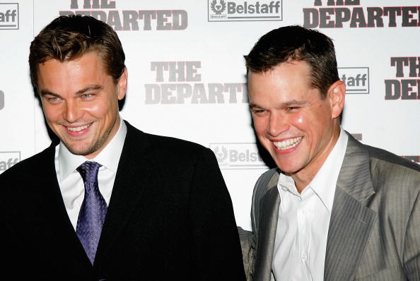 Leonardo Di Caprio And Matt Damon