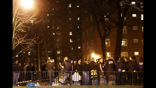 2 Police Officers Shot in New York Public Housing Complex