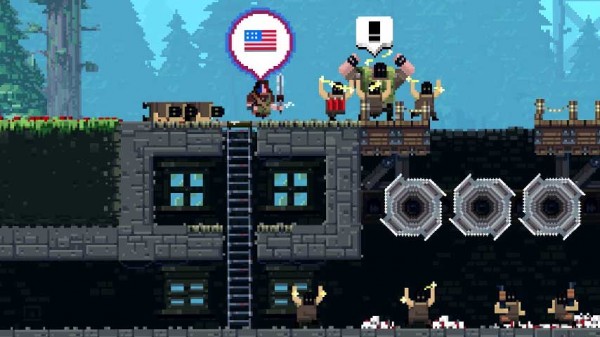 BroForce Coming to Playstation 4 in March Via Vote to Play