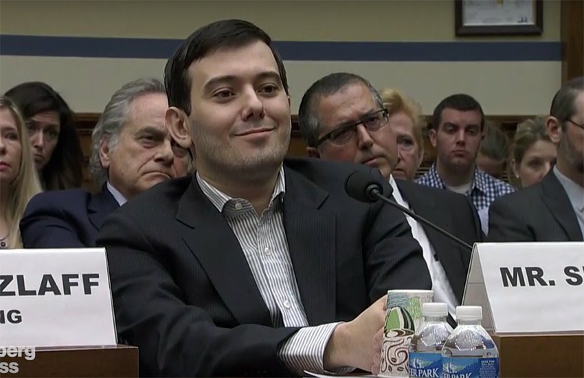 Pharma boss Martin Shkreli smirks through Congress hearing blasts members as ‘imbeciles