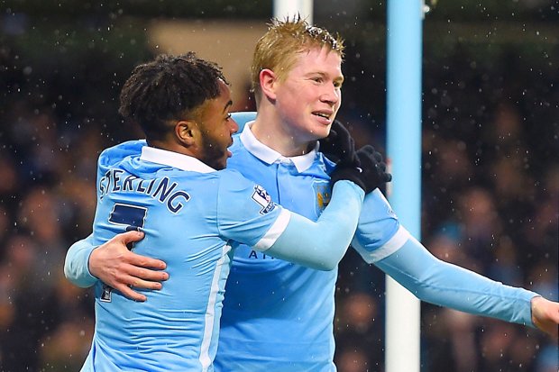 Sterling and De Bruyne have most to gain from Guardiola’s appointment if they lift their performances
Martin Rickett  PA