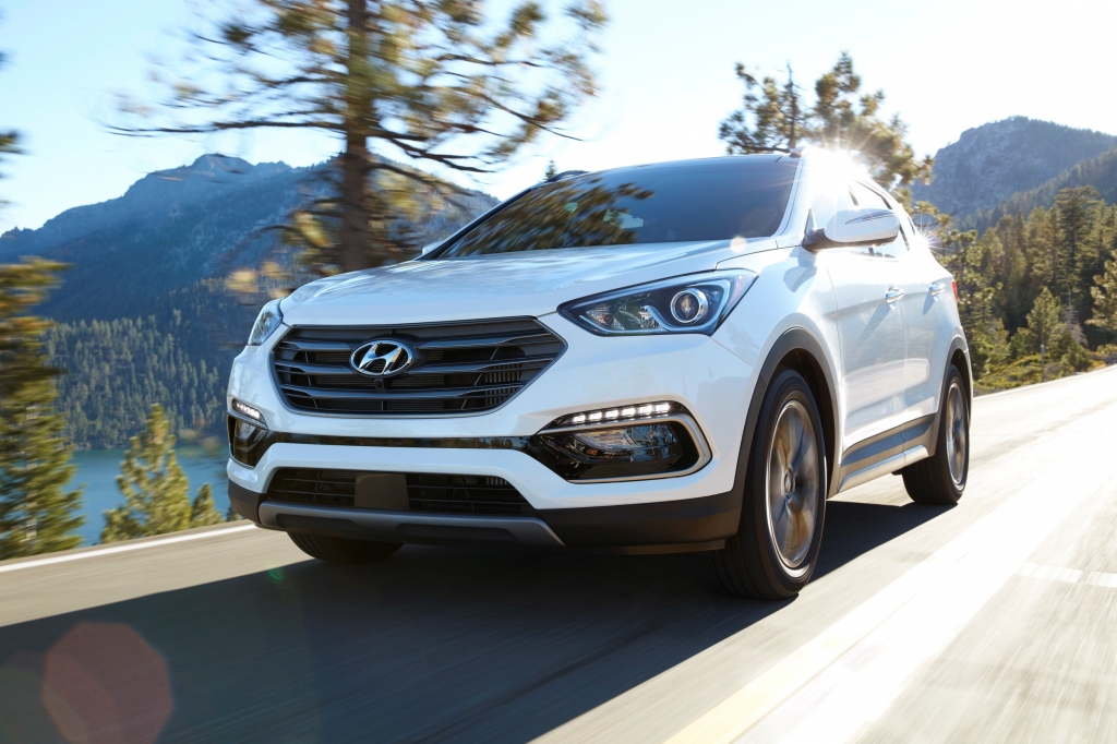 2017 Hyundai Santa Fe/Santa Fe Sport upgraded