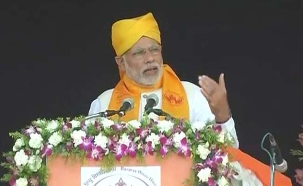 PM Modi offers prayers at Ravidas Temple in Varanasi