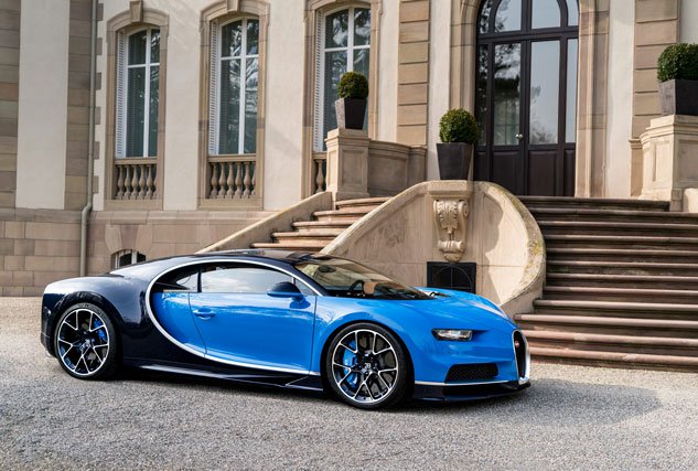 Bugatti Chiron Is a 1500-HP, 280-MPH, Physics-Defying Masterpiece