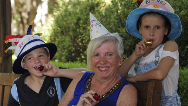 Canberra leap year babies Sam Hall of Fadden Kerry Wagstaff of Gundaroo and Ashley Smith of Amaroo