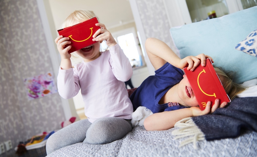 Greasy Or Genius? New McDonald’s Happy Meal Box Folds Into A Virtual Reality Headset