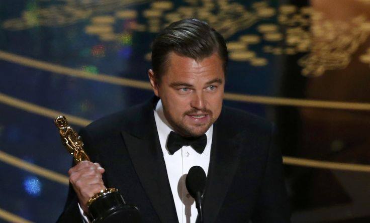 Leonardo Di Caprio wins Oscar award