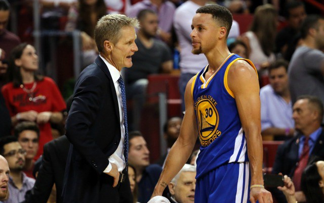 Steve Kerr disagrees with the Big O about Steph