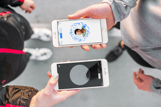 Image of Facebook Messenger Code and code scanner