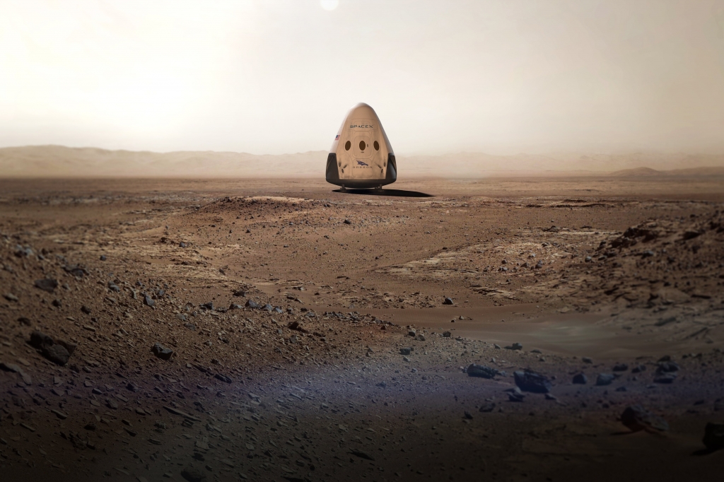 SpaceX plans to send a spacecraft to Mars as early as 2018