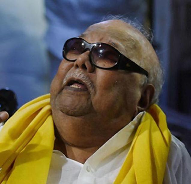 M Karunanidhi