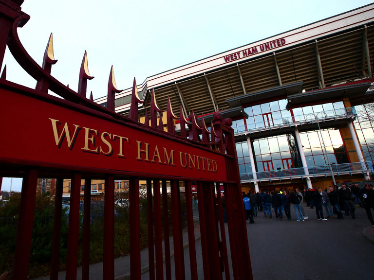 Officials at West Ham have asked the fans to stay off the Upton Park pitch