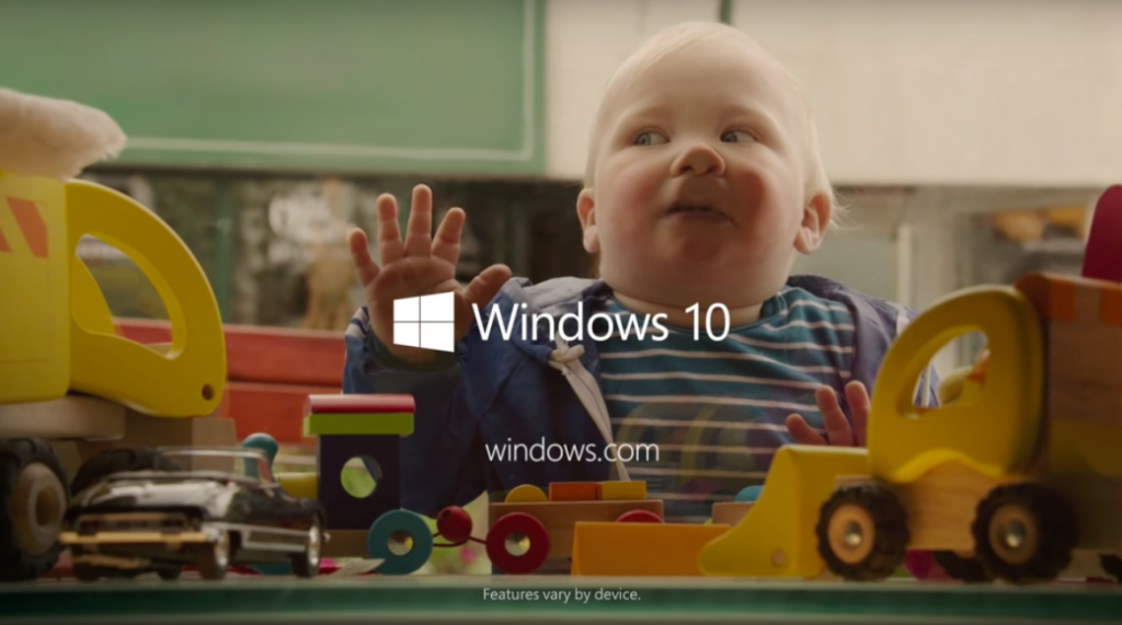 Windows 10 child family