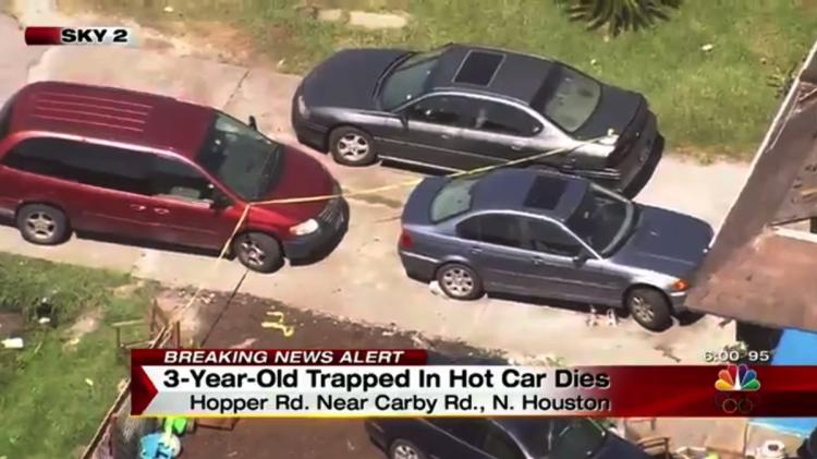 A Texas 3-year-old died Thursday and was found in a hot car