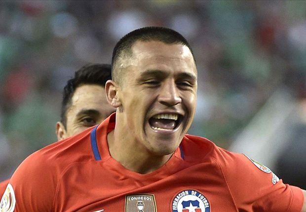 Alexis Sanchez reaches 100 caps for Chile