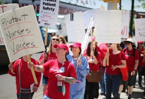 Allina nurses on strike for a week