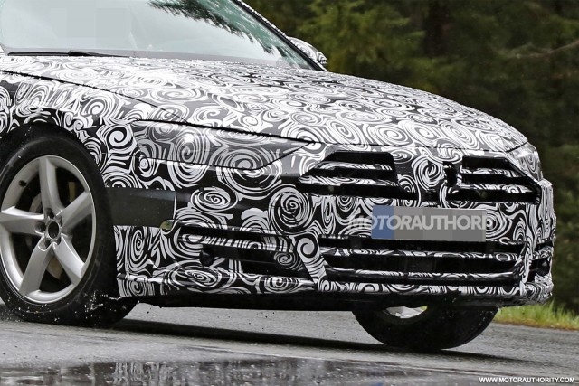 2018 Audi A8 spy shots- Image via S. Baldauf  SB-Medien