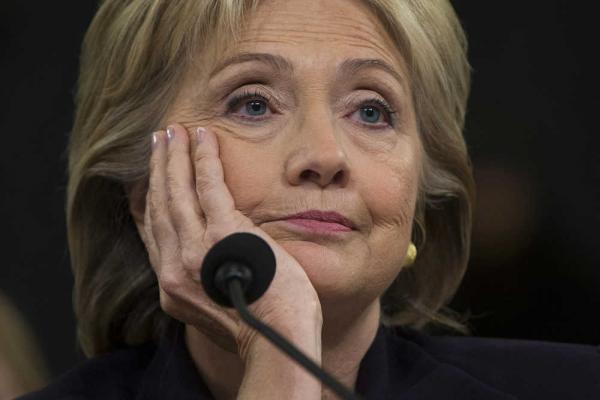 Democratic presidential candidate former Secretary of State Hillary Rodham Clinton testifies on Capitol Hill in Washington October 22 before the U.S. House Benghazi Committee